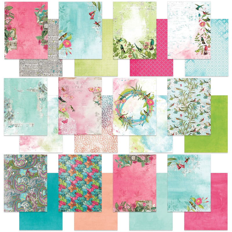 49 and Market Kaleidoscope 6×8 Paper Collection Pack - Craftywaftyshop