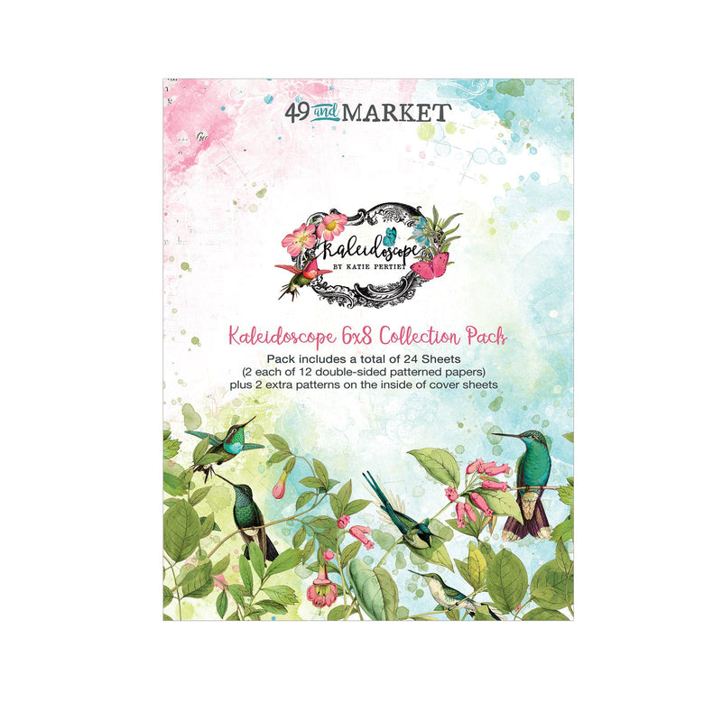 49 and Market Kaleidoscope 6×8 Paper Collection Pack - Craftywaftyshop