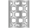 Crafter's Companion Metal Dies Create a Card Sweet Honeycomb - Craftywaftyshop