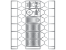 Crafters Companion Metal Dies Dimensionals Christmas Cracker with free 48 pcs cracker contents pack - Craftywaftyshop