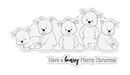 Crafter's Companion - Stamp and Die - Polar Bears - Craftywaftyshop