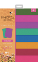Honeysuckle Collection - Linen Card - A4 by Crafters Companion - Craftywaftyshop