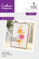 Metal Dies Elements Bouquet Cluster by Crafters Companion - Craftywaftyshop