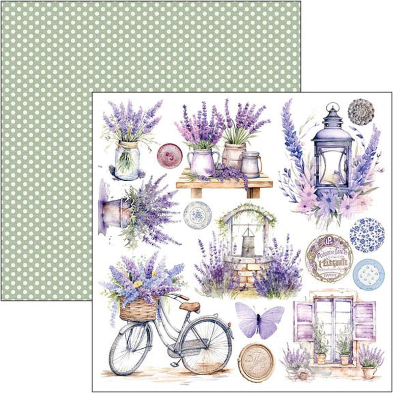 Morning in Provence Fussy Cut Pad 6x6 by Ciao Bella - Craftywaftyshop