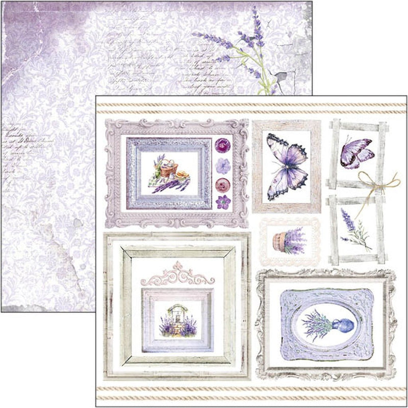 Morning in Provence Fussy Cut Pad 6x6 by Ciao Bella - Craftywaftyshop