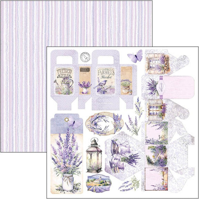 Morning in Provence Patterns Pad 12x12 by Ciao Bella - Craftywaftyshop