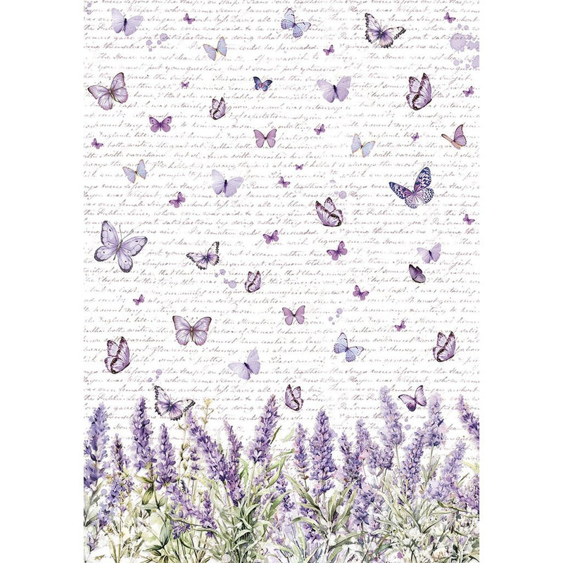 Morning in Provence Vellum A4 Paper Patterns by Ciao Bella - Craftywaftyshop