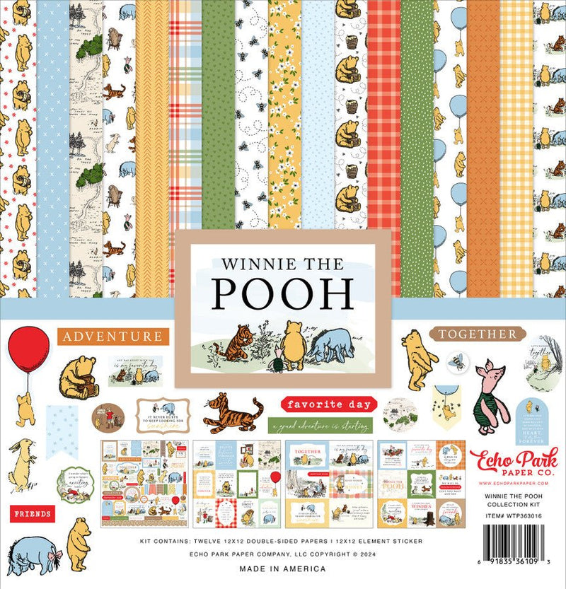 Winnie The Pooh Collection Kit by Echo Park - Craftywaftyshop