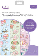 3D Topper Pad Everyday Celebrations 12" x 9" by Crafters Companion - Craftywaftyshop