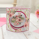 3D Topper Pad - Fancy Florals 12" x 9" by Crafters Companion - Craftywaftyshop