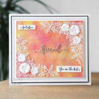 Sue Wilson Bold Shadowed Sentiments Friend Craft Die and Stamp Set by Creative Expressions