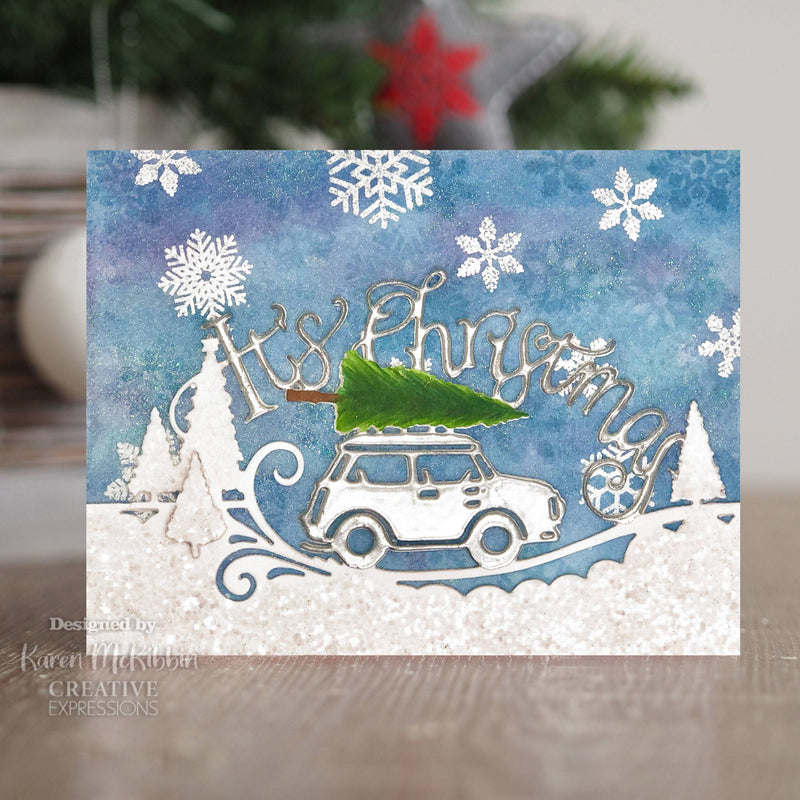 Paper Cuts Its Christmas Edger Craft Die by Creative Expressions