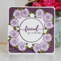 Sue Wilson Bold Shadowed Sentiments Friend Craft Die and Stamp Set by Creative Expressions