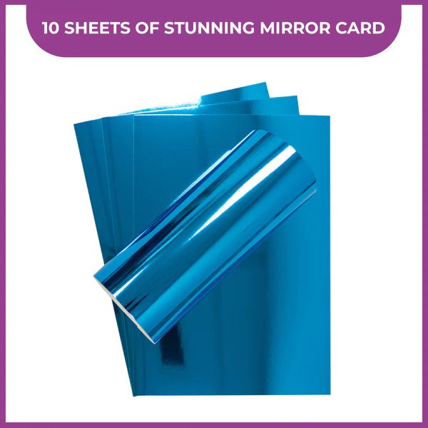 A4 Luxury Cardstock Pack Ice Blue by Crafters Companion - Craftywaftyshop
