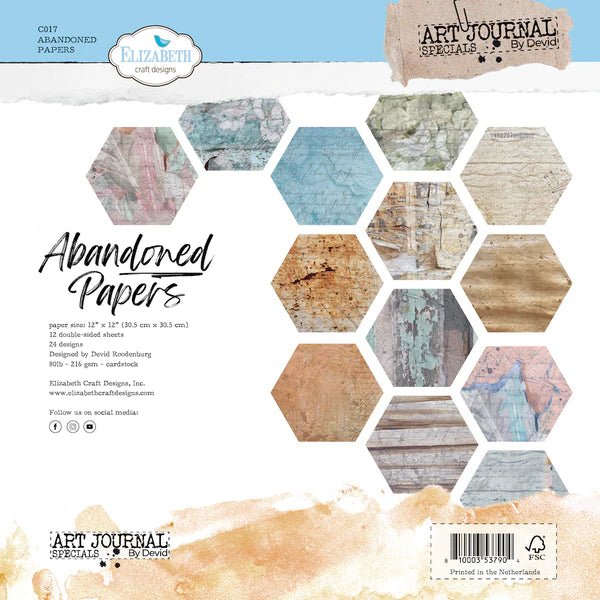 Abandoned Papers by Elizabeth Craft Designs - Craftywaftyshop