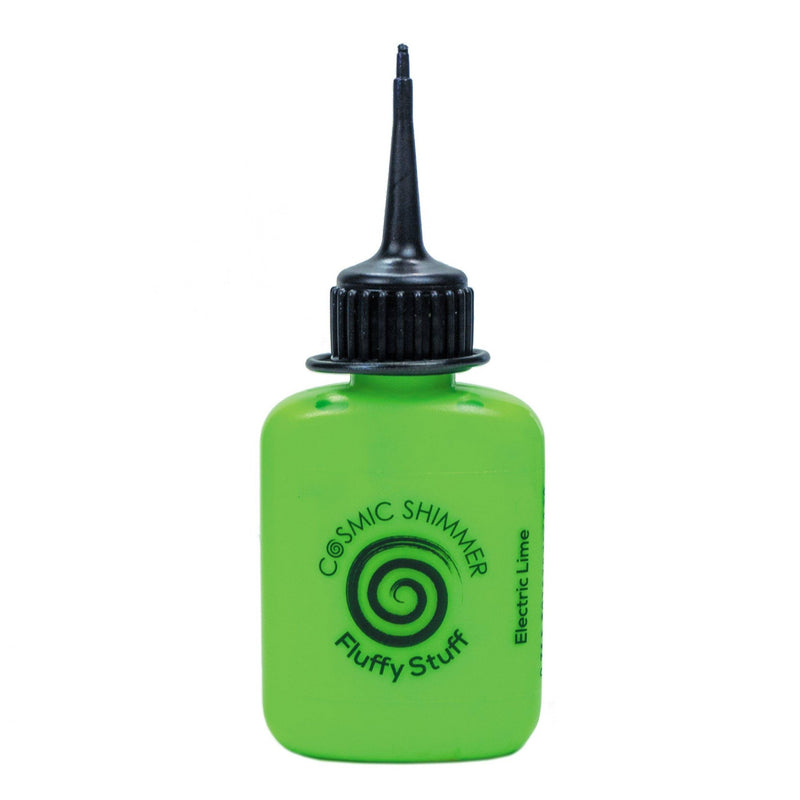 Cosmic Shimmer Fluffy Stuff Electric Lime 30ml by Creative Expressions - Craftywaftyshop