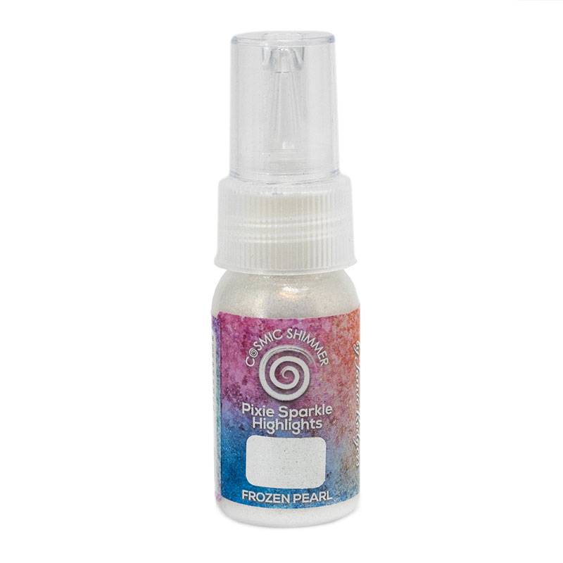 Cosmic Shimmer Jamie Rodgers Pixie Sparkles Highlights Frozen Pearl 30ml - Craftywaftyshop