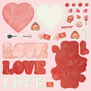 Crafters Companion 12 x 12 Die Cut Topper Pad Everyday Sentiments - Craftywaftyshop