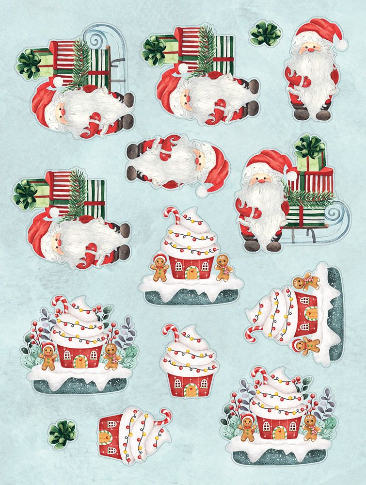 Crafters Companion 3D Topper Pad - Christmas Joy - Craftywaftyshop