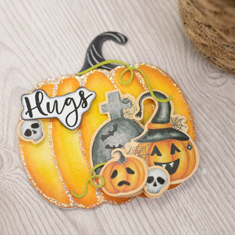 Crafters Companion 9" x 12" 3D Topper Pad - Trick or Treat - Craftywaftyshop