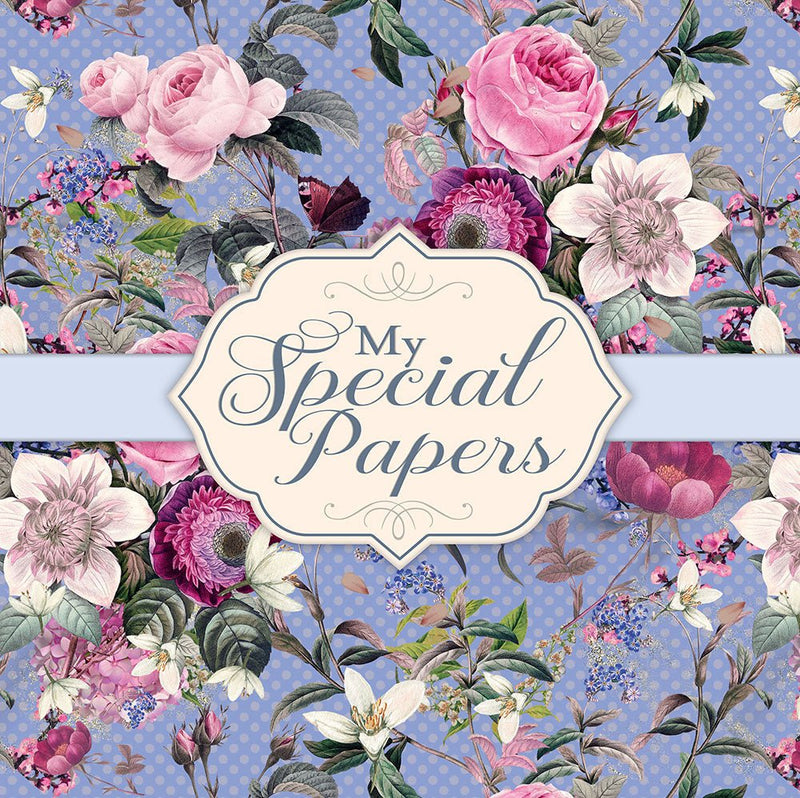 Crafters Companion My Special Papers Box 12" x 12" Paper Pad - Craftywaftyshop