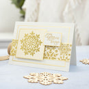 Crafters Companion Stencil Set - Graceful Snowflakes - Craftywaftyshop