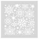 Crafters Companion Stencil Set - Graceful Snowflakes - Craftywaftyshop