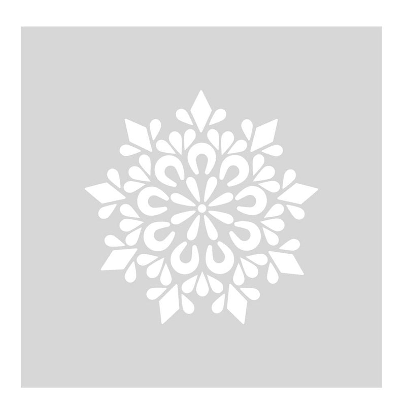 Crafters Companion Stencil Set - Graceful Snowflakes - Craftywaftyshop