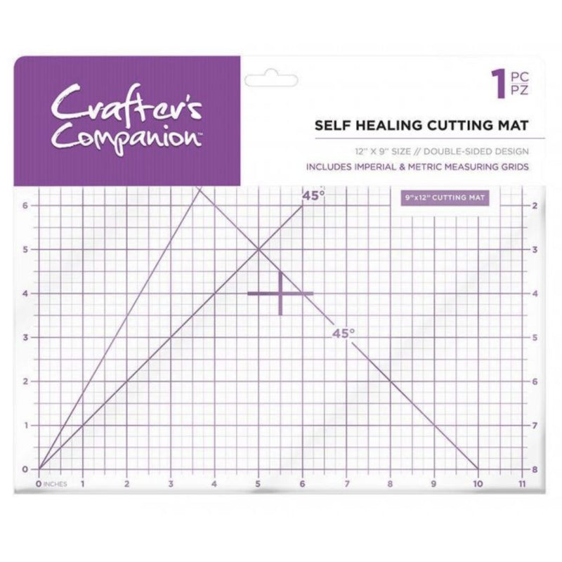 Cutting Mat - 12" x 9" by Crafters Companion - Craftywaftyshop