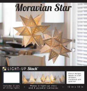 DCWV Project Stack Light Up Moravian Stars - Craftywaftyshop