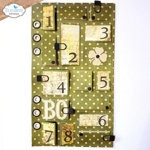 Elizabeth Craft Designs Calendar Numbers - Craftywaftyshop