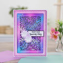 Gemini Deep Border Create-a-Card Die Stylish Swirls by Crafters Companion - Craftywaftyshop