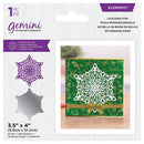 Gemini Metal Die Elements Lace Edge Star - Craftywaftyshop
