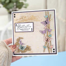 Gemini Scattered Corners & Borders Die Charming Butterflies by Crafters Companion - Craftywaftyshop