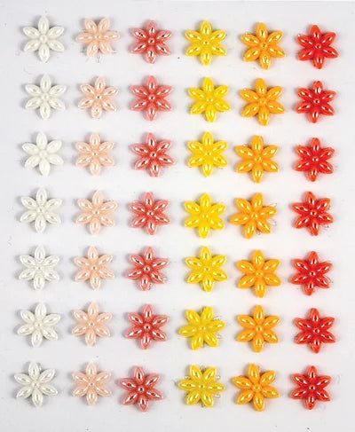 Let Spring Begin Adhesive Enamel Flowers by Craft Consortium - Craftywaftyshop