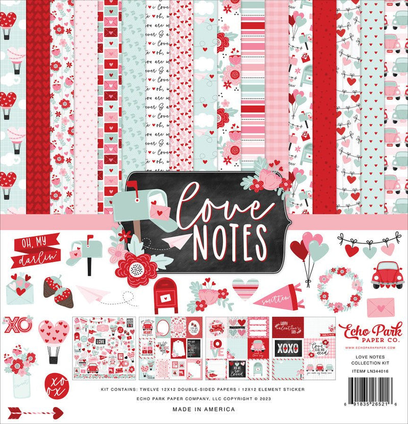 Love Notes Collection Kit by Echo Park - Craftywaftyshop