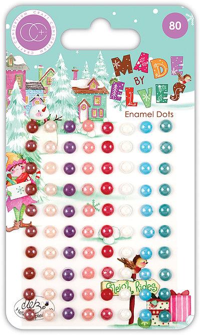 Made by Elves Adhesive Enamel Dots by Craft Consortium - Craftywaftyshop