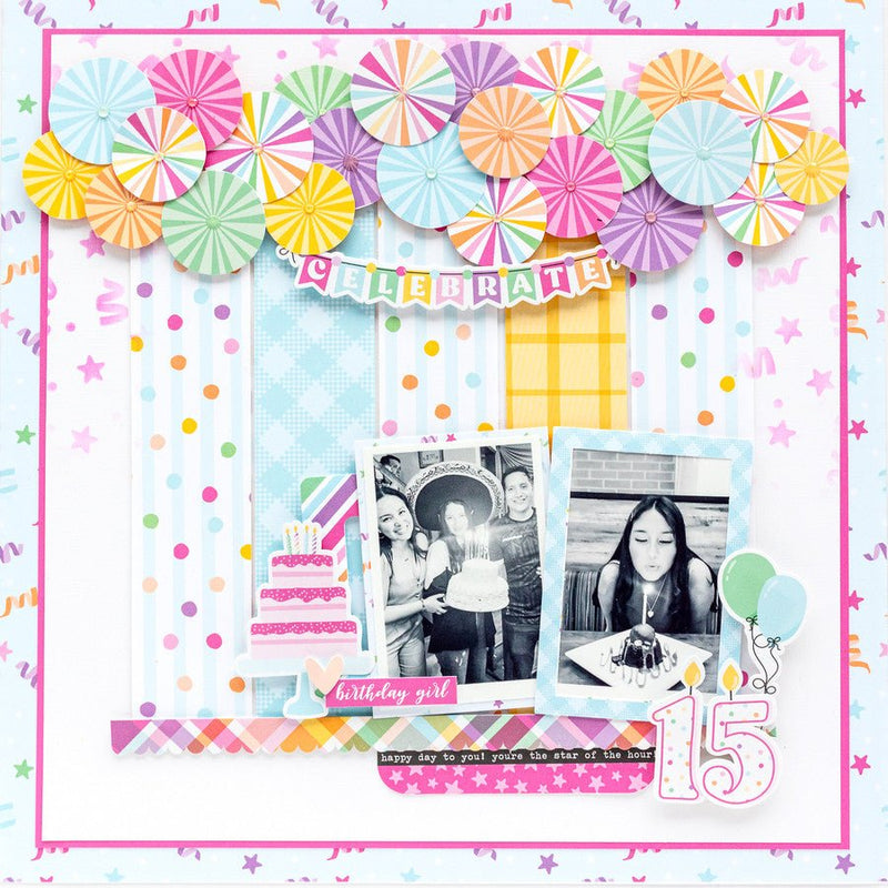 Make A Wish Birthday Girl Collection Kit by Echo Park - Craftywaftyshop