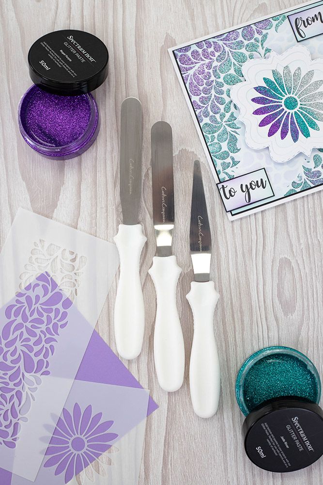 Palette Knives (Set of 3) by Crafters Companion - Craftywaftyshop