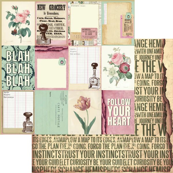 Petal Pink Papers by Elizabeth Craft Designs - Craftywaftyshop