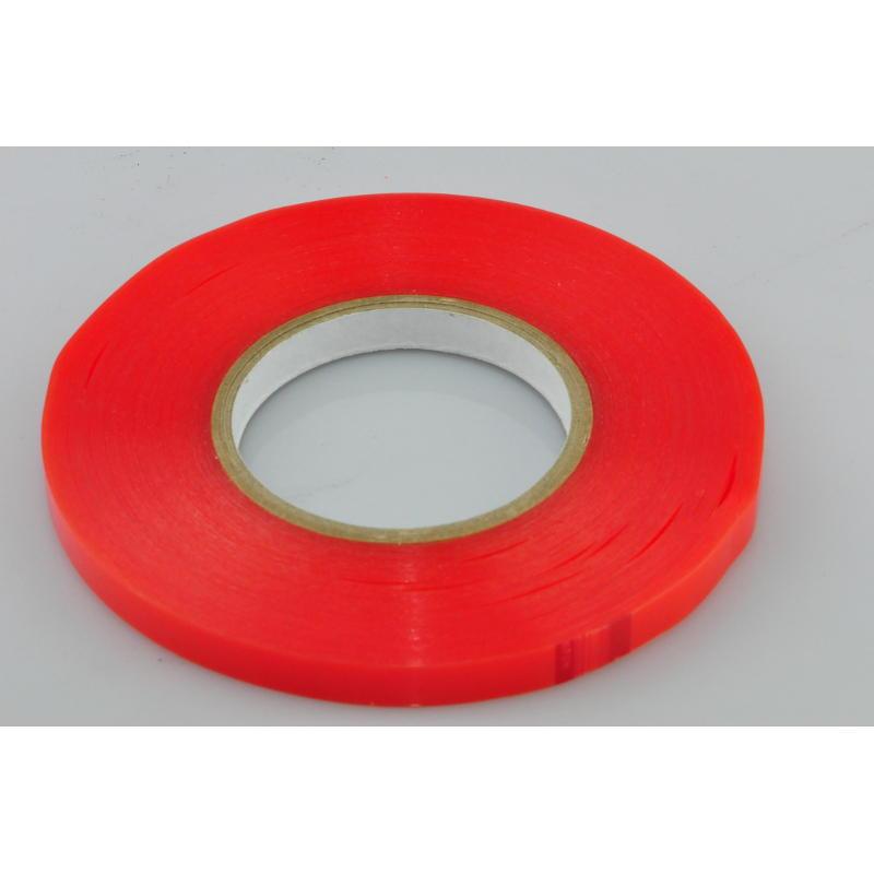 Red double store sided sticky tape