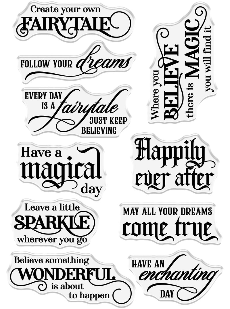 Sara Signature Once Upon A Time Every Day is a Fairytale Stamp by Crafters Companion - Craftywaftyshop