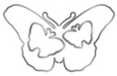 Sheena Douglass Bold Butterflies Stamp and Die Monarch Butterfly - Craftywaftyshop