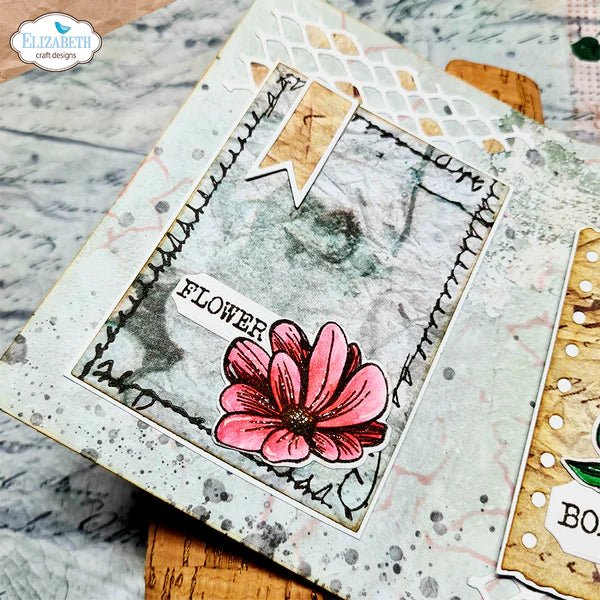 Stitched Borders Stamp Set by Elizabeth Craft Designs - Craftywaftyshop
