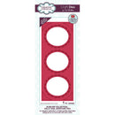 Sue Wilson Slimline Holly Oval Aperture Trio Craft Die by Creative Expressions - Craftywaftyshop