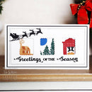 Sue Wilson Slimline Inner Scalloped Rectangle Aperture Trio Craft Die by Creative Expressions - Craftywaftyshop
