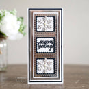 Sue Wilson Slimline Stars Rectangle Aperture Trio Craft Die by Creative Expressions - Craftywaftyshop