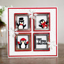 Sue Wilson Slimline Stars Rectangle Aperture Trio Craft Die by Creative Expressions - Craftywaftyshop