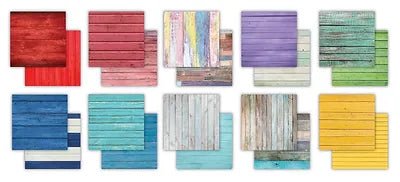 The Essential Craft Papers Beach Hut 12 x 12 Paper Pad by Craft Consortium - Craftywaftyshop