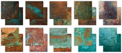 The Essential Craft Papers Patina 12 x 12 Paper Pad by Craft Consortium - Craftywaftyshop